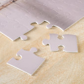 Barcelona Skyline Sunset Catalanonia Spanje Legpuzzel (Zijkant)