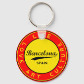 Barcelona Sleutelhanger (Voorkant)