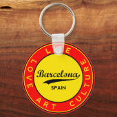 Barcelona Sleutelhanger (Voorkant)