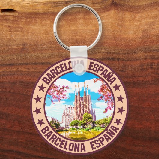 Barcelona Sleutelhanger (Voorkant)