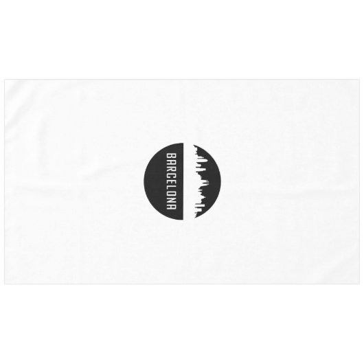 Barcelona | Spaanse steden Tafelkleed (Voorkant (Horizontaal))