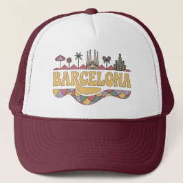 Barcelona Spain Europe Trucker Pet