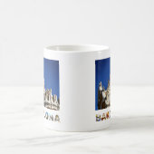 Barcelona Spain Gaudi Park Guell Foto Koffiemok (Center)