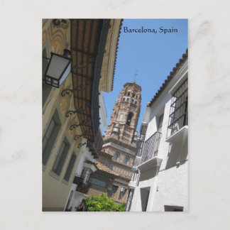 Barcelona Spain Post Card Briefkaart