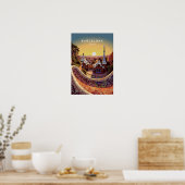 Barcelona Spain Poster (Keuken)