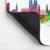 Barcelona Spain Skyline Muismat (Hoek)