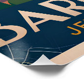 Barcelona Spain vintage Poster (Hoek)