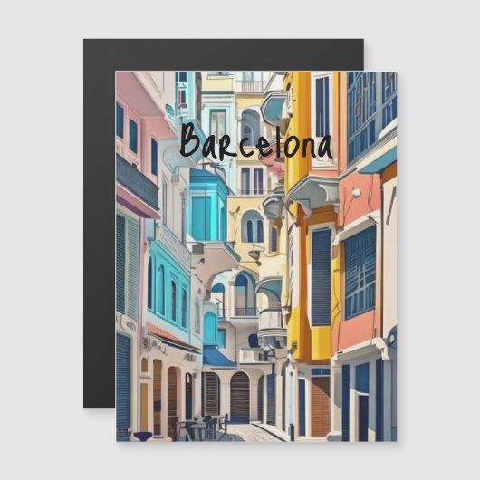 Barcelona Spanje (Voorkant / Achterkant)