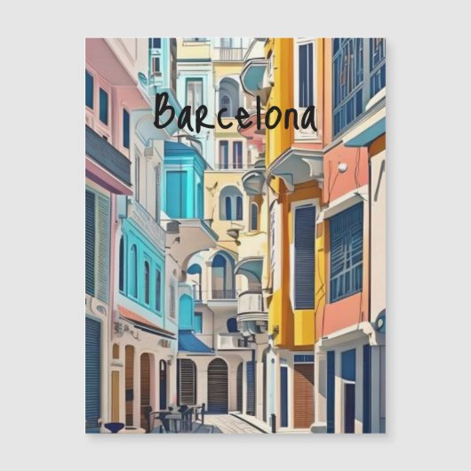 Barcelona Spanje (Voorkant)