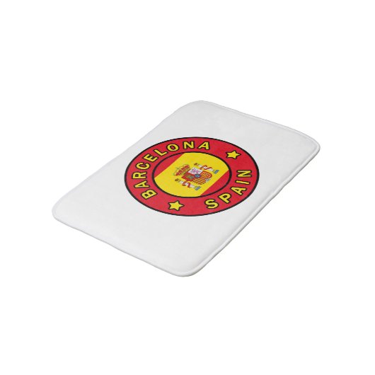 Barcelona Spanje Badmat (Gekanteld)