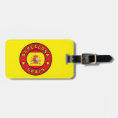 Barcelona Spanje Bagagelabel (Voorkant horizontaal)