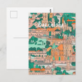 Barcelona Spanje Briefkaart (Voorkant / Achterkant)