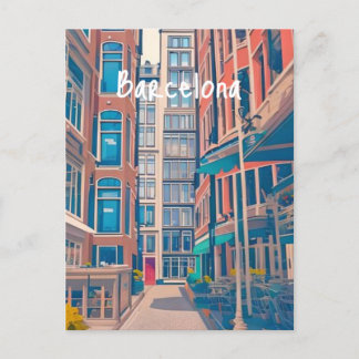 Barcelona Spanje Briefkaart