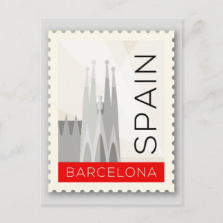 Barcelona Spanje Briefkaart