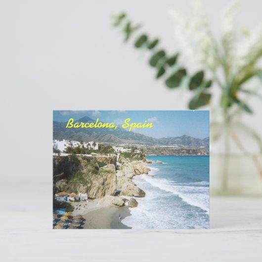 Barcelona, Spanje briefkaart (Staand voorkant)