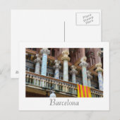 Barcelona, Spanje Briefkaart (Voorkant / Achterkant)
