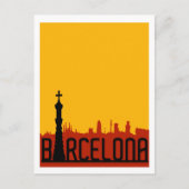 Barcelona, Spanje Briefkaart (Voorkant)