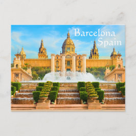 Barcelona Spanje Briefkaart