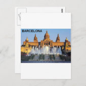 Barcelona Spanje Briefkaart (Voorkant / Achterkant)