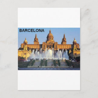 Barcelona Spanje Briefkaart