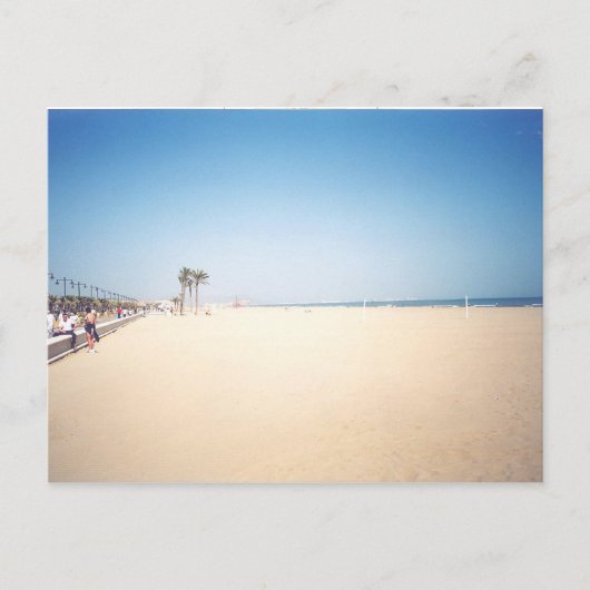 Barcelona Spanje Briefkaart (Voorkant)