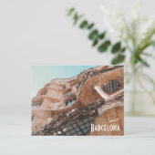 Barcelona, Spanje - Casa Batllo door Gaudi Briefkaart (Staand voorkant)