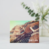 Barcelona, Spanje - Casa Batllo door het Briefkaar Briefkaart (Staand voorkant)