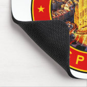 Barcelona, Spanje, cirkel, rood Muismat (Hoek)
