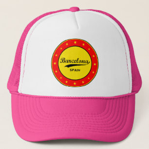 Barcelona, Spanje, cirkel Trucker Pet