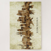 Barcelona Spanje Cityscape Legpuzzel (Verticaal)