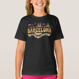 Barcelona Spanje Europa T-shirt
