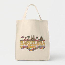 Barcelona Spanje Europa Tote Bag