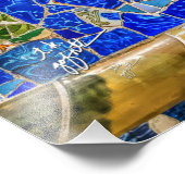 Barcelona Spanje Foto Modern Art Foto Afdruk (Hoek)