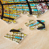 Barcelona Spanje Glas in lood Reisfoto Legpuzzel (Zijkant)