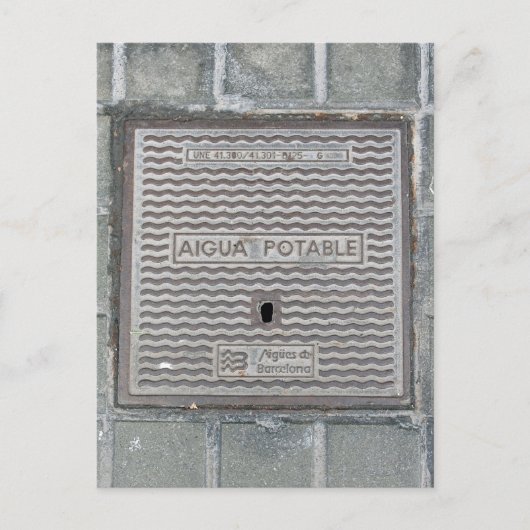 Barcelona, Spanje Hoesje Briefkaart (Voorkant)