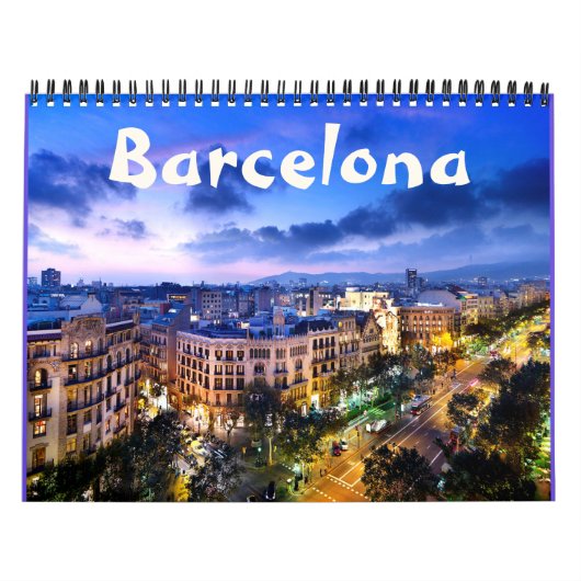 Barcelona - Spanje - Kalender (Hoes)