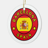 Barcelona Spanje Keramisch Ornament (Links)