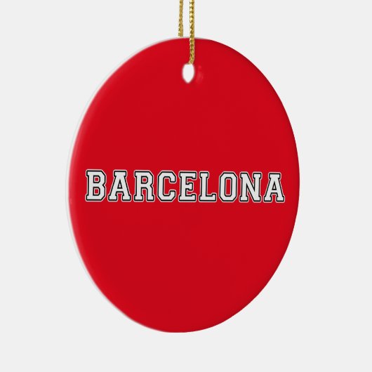 Barcelona Spanje Keramisch Ornament (Rechts)