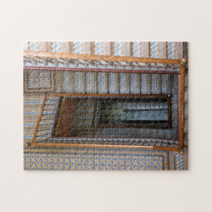 Barcelona, Spanje - Kleurrijke tegel trap puzzel