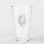 Barcelona Spanje La Rambla Retro Verdrietige Cirke Glas (Achterkant)