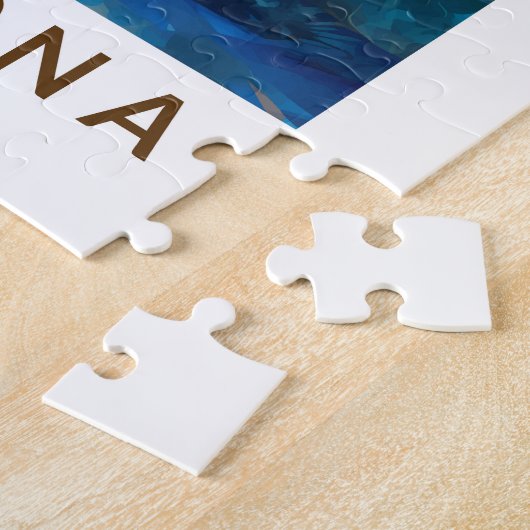 Barcelona Spanje La Sagrada Familia Reiskunst Legpuzzel (Zijkant)