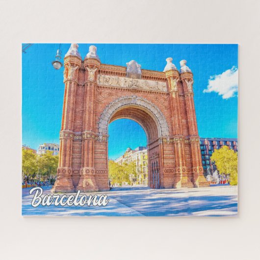 Barcelona, Spanje Legpuzzel (Horizontaal)