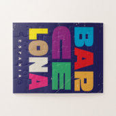 Barcelona Spanje Legpuzzel (Horizontaal)