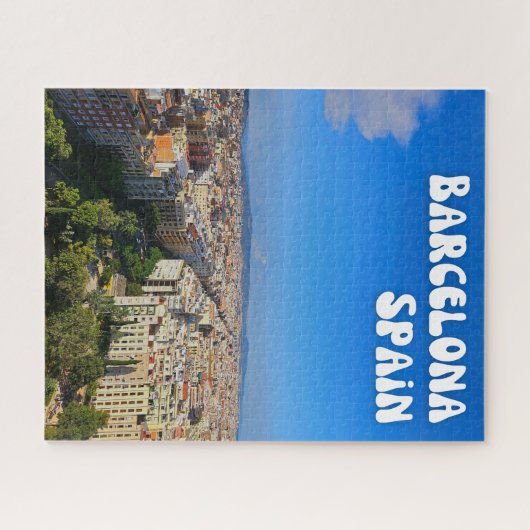 Barcelona, Spanje Legpuzzel (Horizontaal)