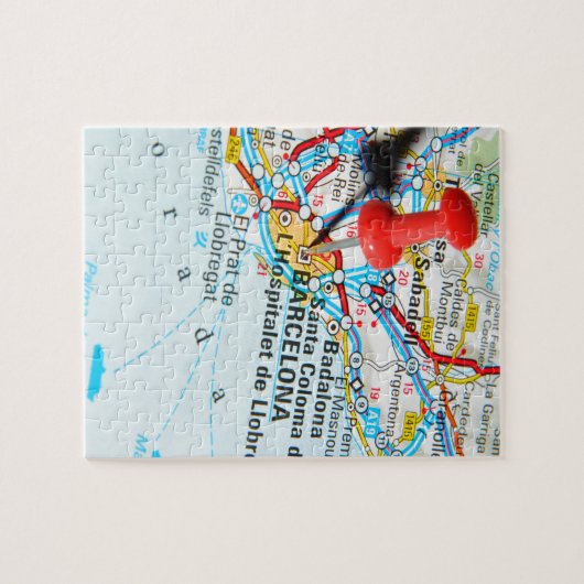Barcelona, Spanje Legpuzzel (Horizontaal)