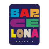Barcelona Spanje Magneet (Verticaal)