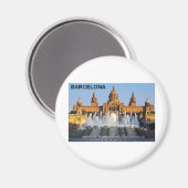 Barcelona Spanje Magneet (Voorkant / Achterkant)