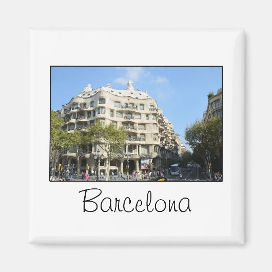 Barcelona, Spanje Magneet (Voorkant)