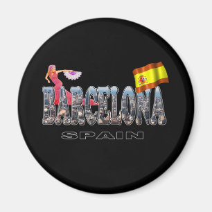 Barcelona Spanje Magneet