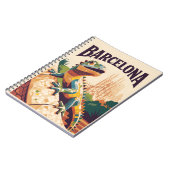 Barcelona Spanje Notitieboek (Linkerzijde)